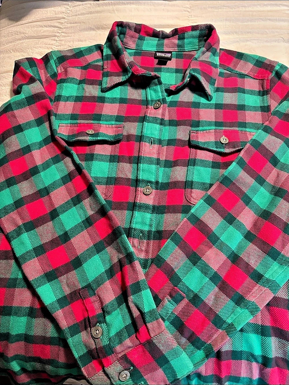 Patagonia Women's Long-Sleeved Organic Cotton Midweight Fjord Flannel Shirt